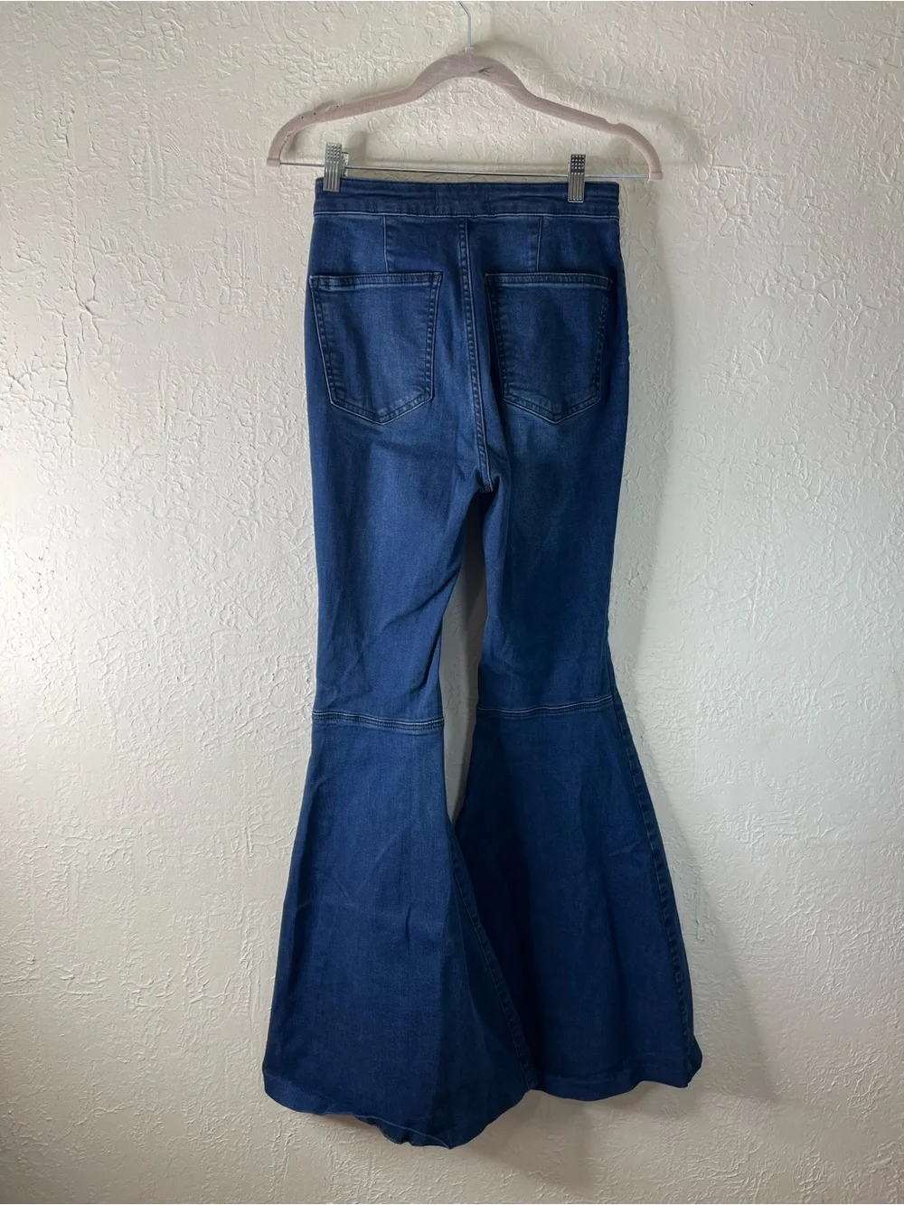Free People Just Float On Flare Jeans in Amazon Blue